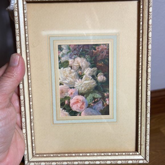 Vintage Antique Lithograph Floral Gallery Wall Set of 3 - Picture 6 of 12